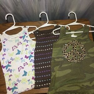 Bundle 3 Girls Tank Tops Sz 3T